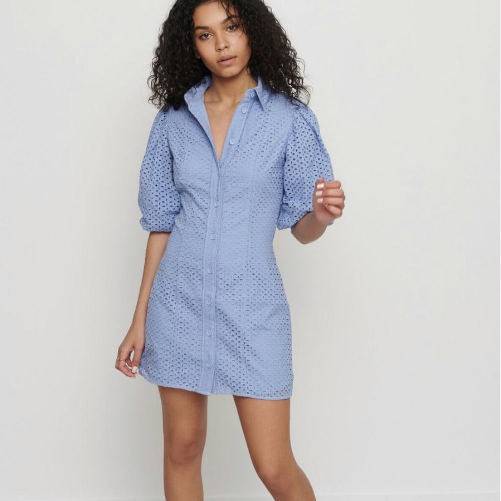 Eyelet summer dress in size XS